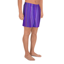 Load image into Gallery viewer, SweetFeels Amethyst-Striped Long Shorts
