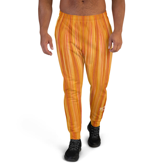 SweetFeels Fire-Striped Joggers