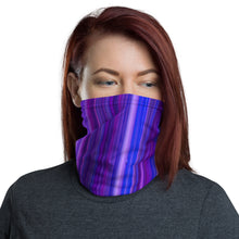 Load image into Gallery viewer, SweetFeels Amethyst-Striped Neck Gaiter