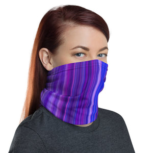 SweetFeels Amethyst-Striped Neck Gaiter
