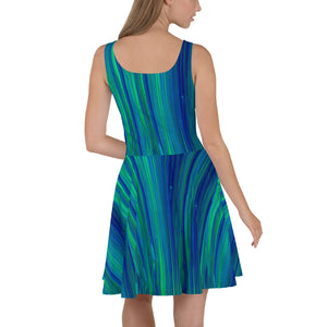 SweetFeels Ocean-Striped Dress