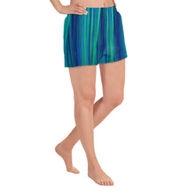 Load image into Gallery viewer, SweetFeels Ocean-Striped Short Shorts