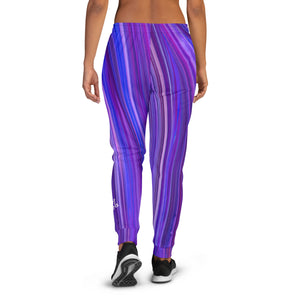 SweetFeels Amethyst-Striped Joggers