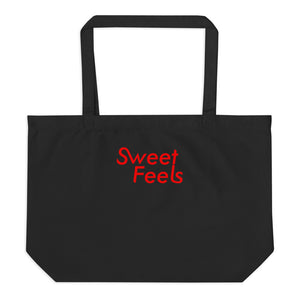 Large organic SweetFeels tote bag