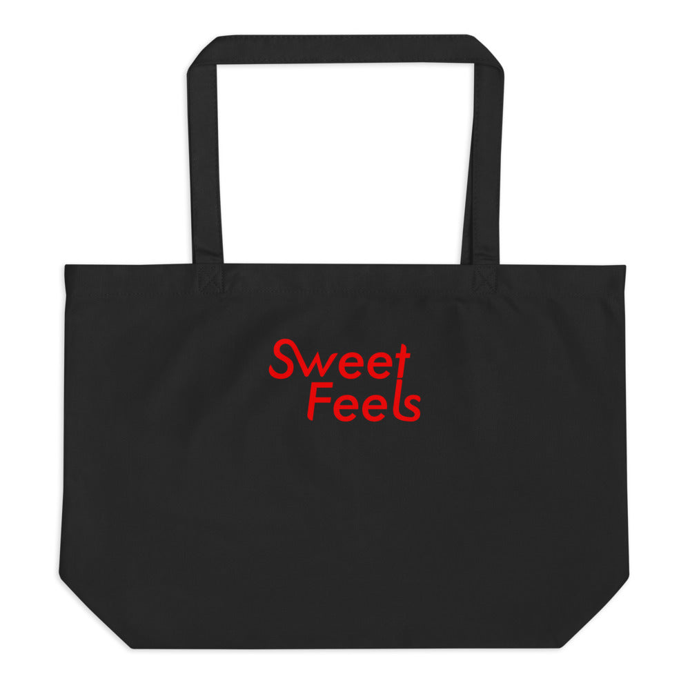 Large organic SweetFeels tote bag