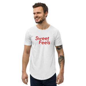 SweetFeels Curved Hem T-Shirt