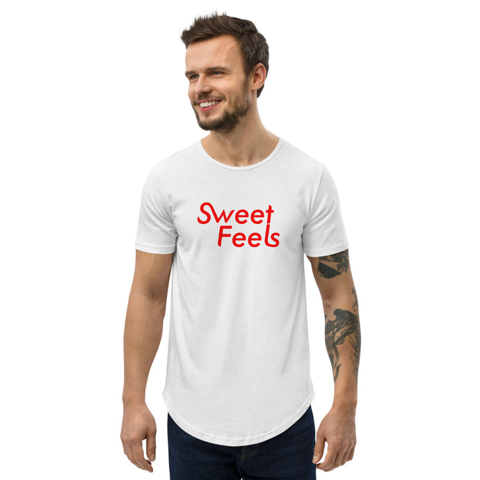 SweetFeels Curved Hem T-Shirt