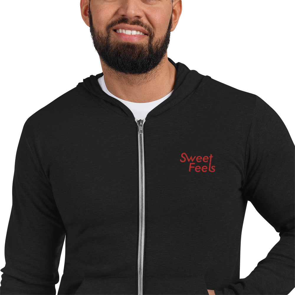 SweetFeels zip hoodie